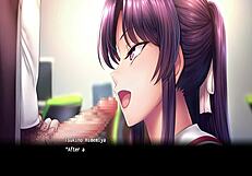 Saimin secret blowjob anime hentai