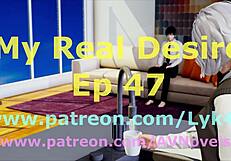 My real desire 47, anime hentai craving?