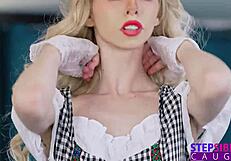 Stepsis Kenzie Reeves Begs Stepbro for Sausage in Her Hole