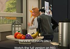 3D trailer of an erotic hentai, a love story between two women