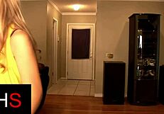 Huge Black Cock Cums On Blonde Milf's Tits