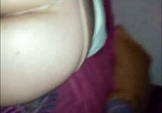 Fingering wet pussy in thong