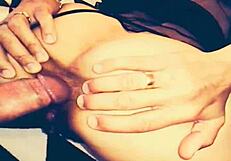 Skinny milf wife opened her tight ass for homemade pounding.