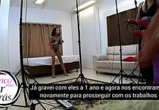 i messed up and got my big ass slammed by stellar bluue and lady snow in this brazilian lesbian milf pornstar reunion with lord kenobi and frotinha