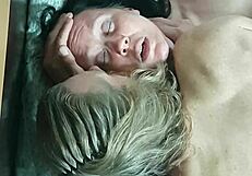 Watch this MILF beg as I deny her orgasms on my big cock, then she cums hard