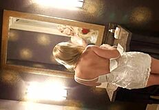 i watch the hot model drop her dress