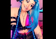 Check out this ahegao compilation from cosplay girl alicebong with big tits