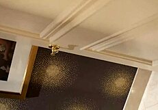 i watch the hot model drop her dress