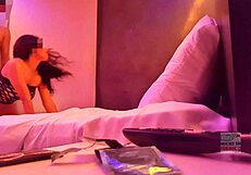 Karla hotwife enjoys mexican cock at party