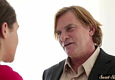 Stepteen 18+ Spreads Legs For Intense Cock Fucking