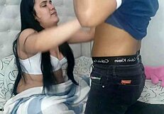 Big ass sister seduces me for a hot interracial sex