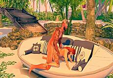 Grant Dynamo Creampies Lexi Love On Porn Island