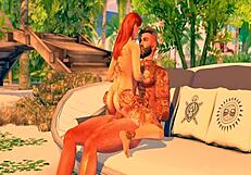 Grant Dynamo Creampies Lexi Love On Porn Island