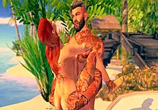 Grant Dynamo Creampies Lexi Love On Porn Island