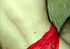 Stepsister Put Women's Panties on Stepbrother and Got Horny