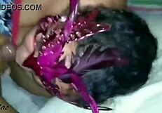 Fat BBW Takes Anal Massage With Big Natural Tits