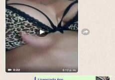 My stepmother's whore texts me while dad's away.