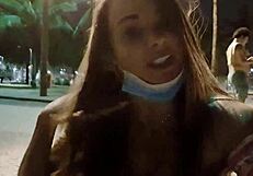 I went to the beach for a group bang but ended up in dogging with latina milf