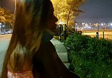 I went to the beach for a group bang but ended up in dogging with latina milf