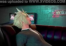 Hey Tifa, wanna bang Barret all night while Cloud watches? Think he’ll join us or just stare?