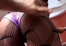 Slim Black Teen's Tight Asshole Gaped By Big Black Cock