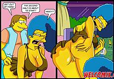 the best butt scenes from simptoons simpsons porn