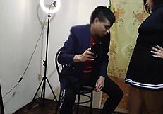 hey, check out this milf's big tits in the shop, we fucked hard 😍