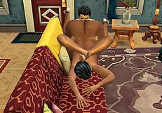 Wicked Whims: Asian widow in hot erotic action