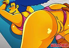 the best butt scenes from simptoons simpsons porn