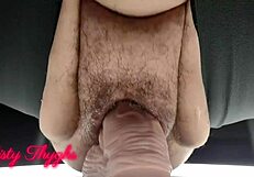 Stepmother with an amazing ass gives a very special massage with her big boobs and fuck the pussy