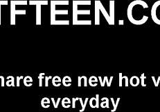 Young teen's trained ass rides furiously in outdoor cowgirl position!