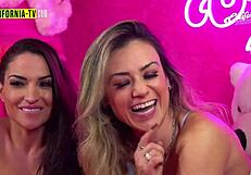 Wow! Hot wet partners in crazy bisexual anal fun!