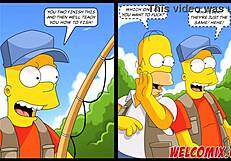 the best butt scenes from simptoons simpsons porn