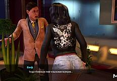 Girl Craves Intense Spanking in 3D Anime Hentai Game