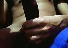 Big Gay Dick Stroking Tease