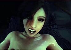 She takes it hard in this 3D anime hentai scene.