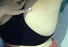 latina teen’s juicy ass in leggings getting sucked off, damn! 🔥