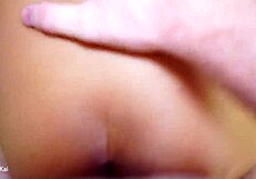 asian girlfriend takes hard fuck doggystyle creampie