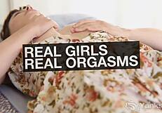 Watch Ginny Denmarc climax solo with her redhead masturbation?