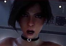 She takes it hard in this 3D anime hentai scene.