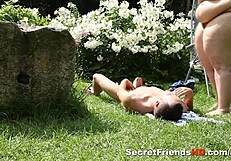 Horny BBW Says, 'Fuck Me Outdoors!'