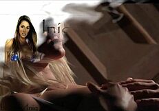 European babe performs a gentle striptease