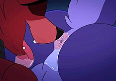 不敢相信我迷上了FNAF同志性爱和朋友一起探索疯狂毛绒幻想