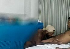 Friends Swap Anal Blowjobs in Orgy