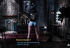 Fashionbusiness Exposes Pussy While Spreading Legs in 3D Cartoon Game Anime Hentai!