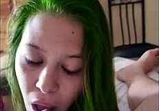 Beautiful Latina Sucks Big Ass Amateur's Cock In Homemade Web Chat