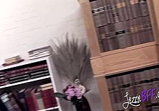 Lezzie BFF Aletta Ocean and Amanda Black in Wild Lesbian Action