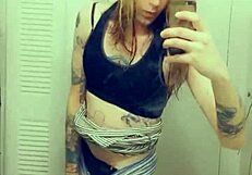 Is that miniskirt hiding a pretty tranny's small cock? Show it off, slut!