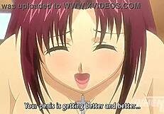 Big-boobed nun gets naughty with stepbrother in anime