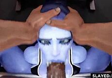 Raven Fucks Widowmaker